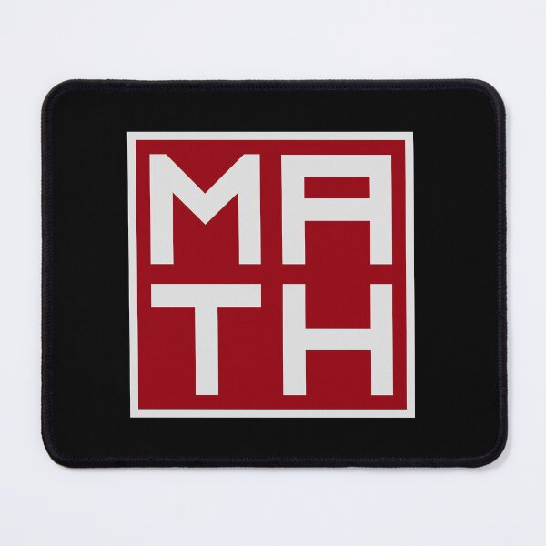 Item preview, Math The Only Subject That Counts Funny Nerd Pun Quote designed and sold by shirt-o-mat.
