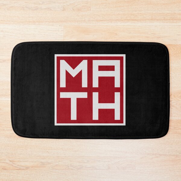 Item preview, Math The Only Subject That Counts Funny Nerd Pun Quote designed and sold by shirt-o-mat.