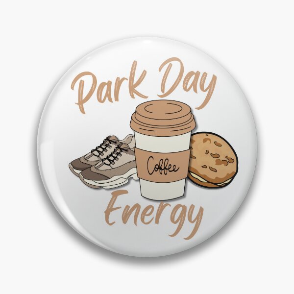 Item preview, Park Day Energy Coffee and Cookies Funny Vacation Shirt designed and sold by LAJdesigns.