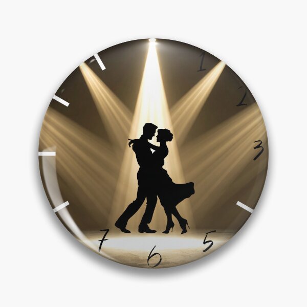 Item preview, Salsa Dancers under Spotlight, Salsa timing 123 567 designed and sold by RubberBandBall.