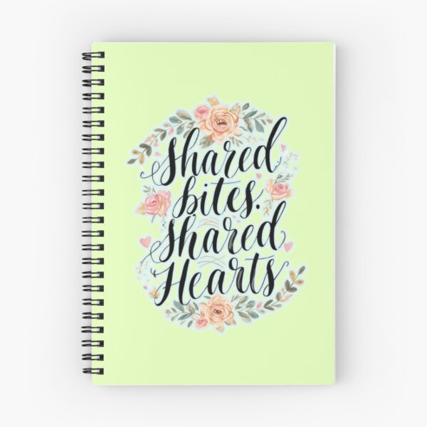 Item preview, Shared Bites Shared Hearts Elegant Watercolor Bouquet Design designed and sold by Miheerala.