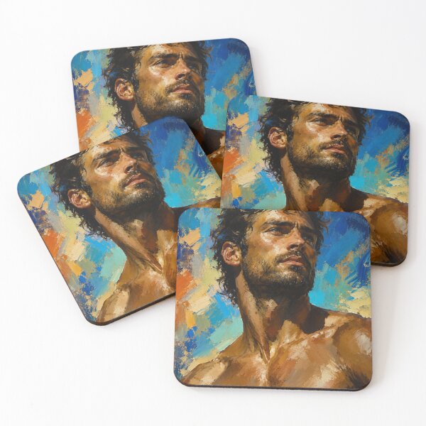 Item preview, Male Physique Art Poster - 153 designed and sold by JC STUDIO.