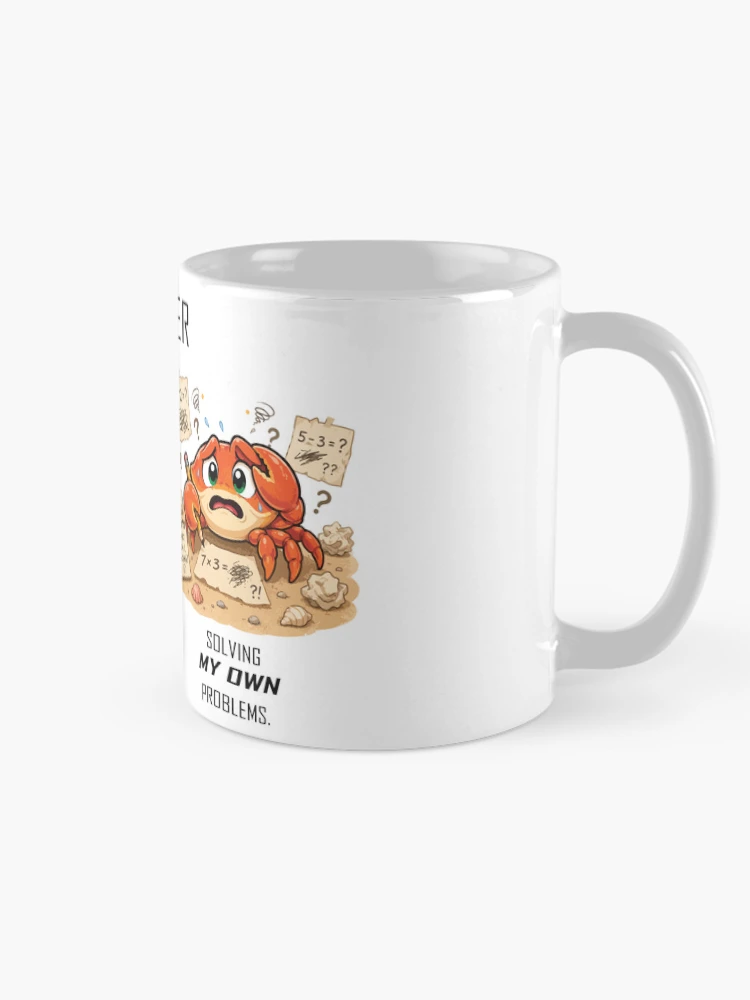 Thumbnail 3 of 6, Coffee Mug, Cancer - Solving Problems designed and sold by Remake Design Lab.