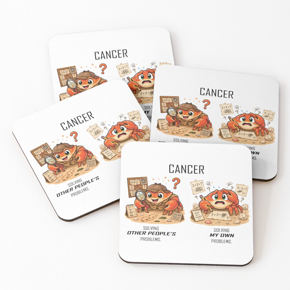Item preview, Coasters (Set of 4) designed and sold by RemakeDesignLab.