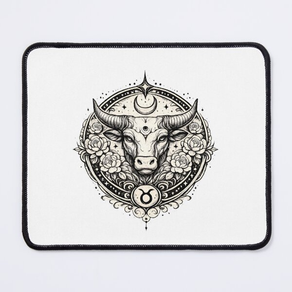 Item preview, Daily horoscopes, "Taurus" Zodiac Art Nouveau designed and sold by MusesWhispers.