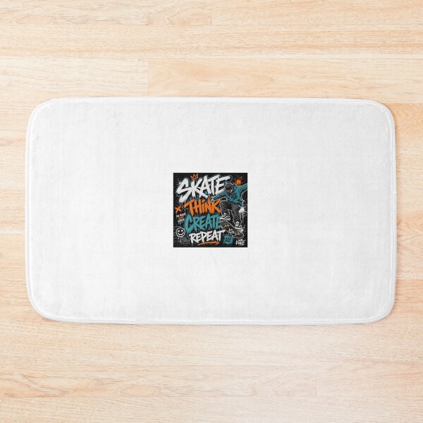 Item preview, Skate Think Create Repeat designed and sold by FAZ-DESIGNS.