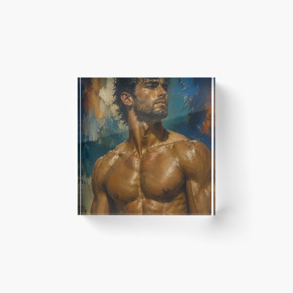 Item preview, Male Physique Art Poster - 154 designed and sold by JC STUDIO.