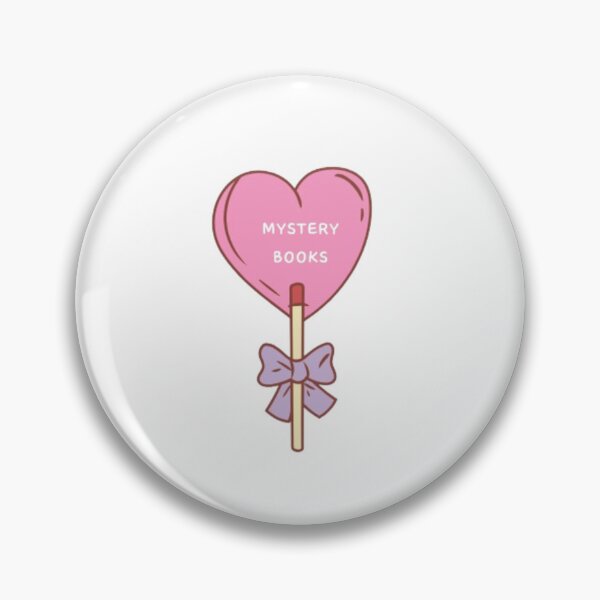 Item preview, Mystery Books Heart Lollipop designed and sold by coopercreekco.