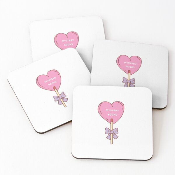 Item preview, Mystery Books Heart Lollipop designed and sold by coopercreekco.