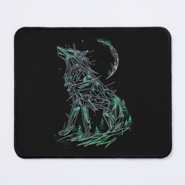 Item preview, running with wolves designed and sold by RetroWaveArtCo.