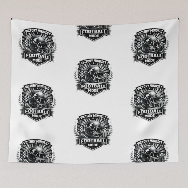 Item preview, Victory Mindset Football Mode – Motivational Sports Design designed and sold by EdgeSphere.