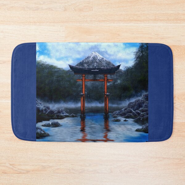 Item preview, Mysterious torii gate in water designed and sold by Witseart.