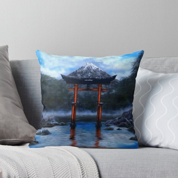 Item preview, Mysterious torii gate in water designed and sold by Witseart.