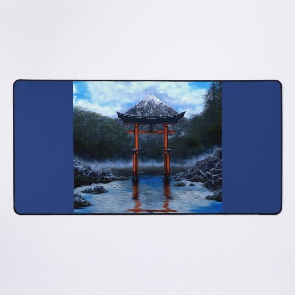 Item preview, Mysterious torii gate in water designed and sold by Witseart.