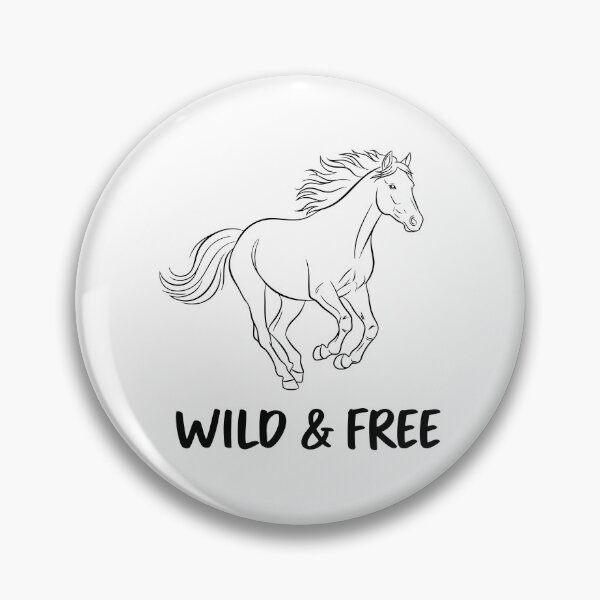 Item preview, Minimalist Horse Wild and Free Line Art designed and sold by Orviona.