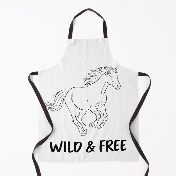 Item preview, Minimalist Horse Wild and Free Line Art designed and sold by Orviona.