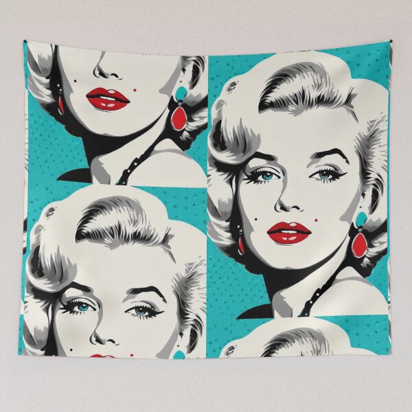Item preview, Art - 1960s Glamour Icon, Vibrant Pop Art Style designed and sold by Beat-It.