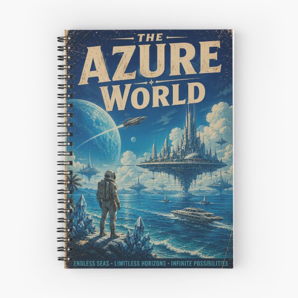 Item preview, The Azure World designed and sold by Misterplankton.