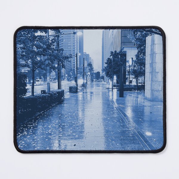 Item preview, Blue Rain – Urban Reflection Photography designed and sold by TexSta.