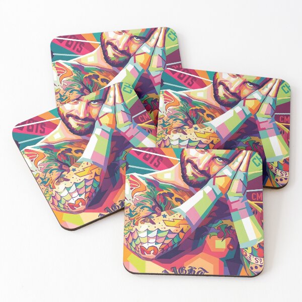 Item preview, Cm Punk Pop Art  designed and sold by Superkent.