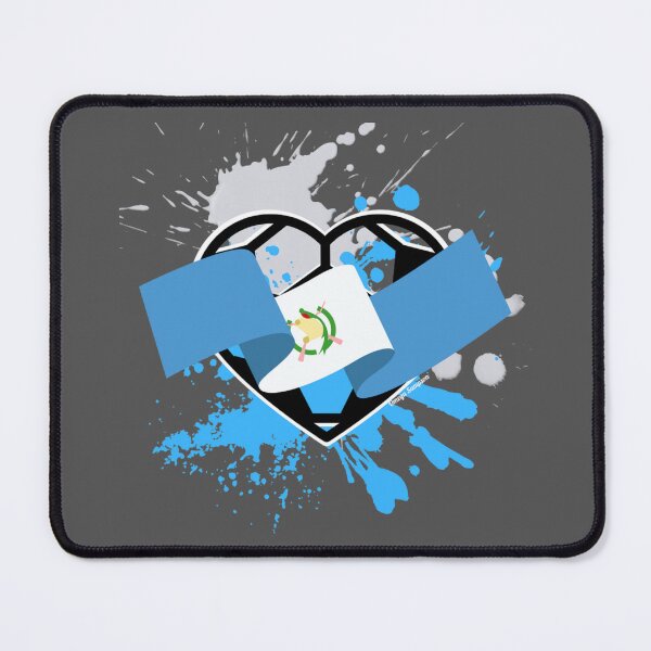Item preview, Guatemalan Flag Soccer Heart designed and sold by artbyomega.
