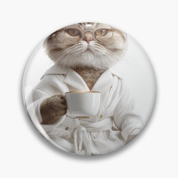 Item preview, Coffee Cat Working From Home designed and sold by LovePrintArt.