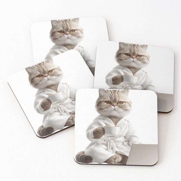 Item preview, Coffee Cat Working From Home designed and sold by LovePrintArt.