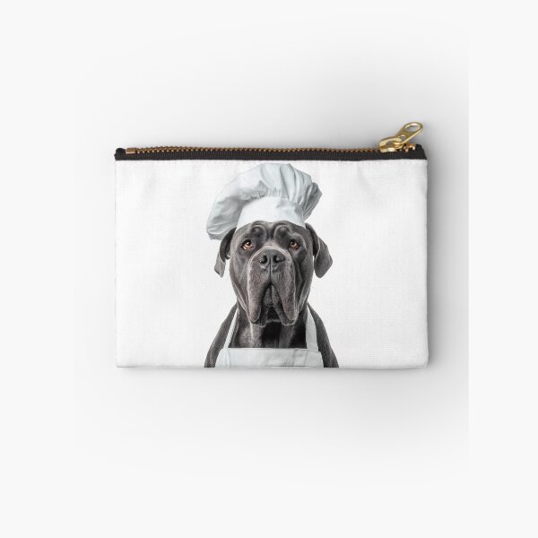 Item preview, Funny Cane Corso Dog Chef Realistic Animal Cooking Humor Art designed and sold by LazyOwlStore.