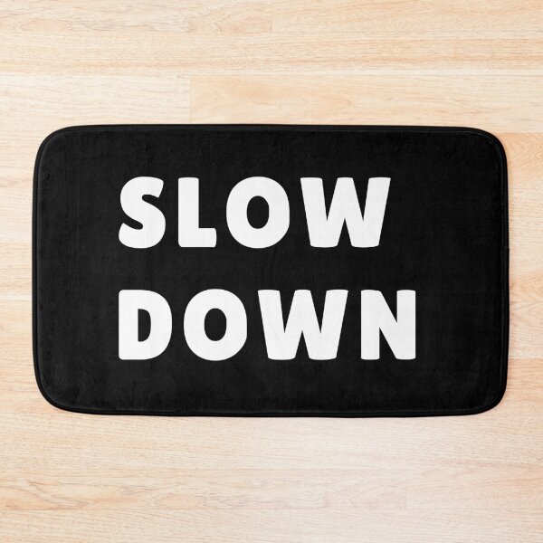 Item preview, Slow Down Minimalist Typography Design, Slow Living, Mindful Lifestyle designed and sold by ValentinaHramov.