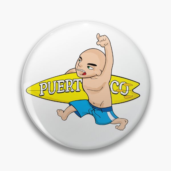 Item preview, puerto rico surfer designed and sold by Creatura Artwork Studio.