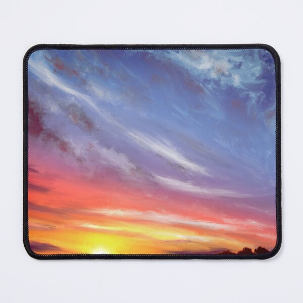 Item preview, Colorful painted sky sunset clouds designed and sold by Witseart.