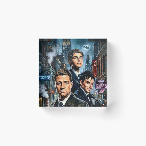 Item preview, The City’s Shadow. – Gotham Fine Art Print designed and sold by Art's Diner.