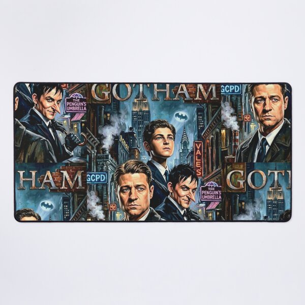Item preview, The City’s Shadow. – Gotham Fine Art Print designed and sold by Art's Diner.