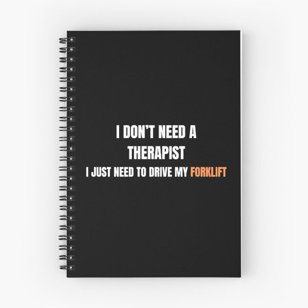 Item preview, Funny Forklift Driver Gift - I Don't Need A Therapist designed and sold by ShiftGear-Zone.