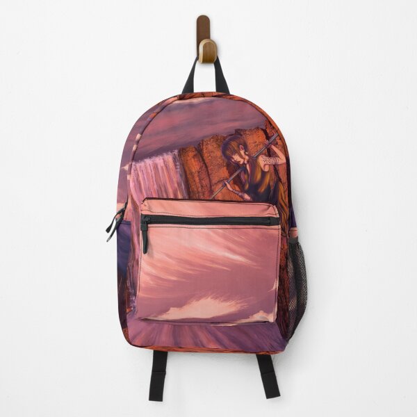 Item preview, Warrior girl training by the waterfall designed and sold by Witseart.