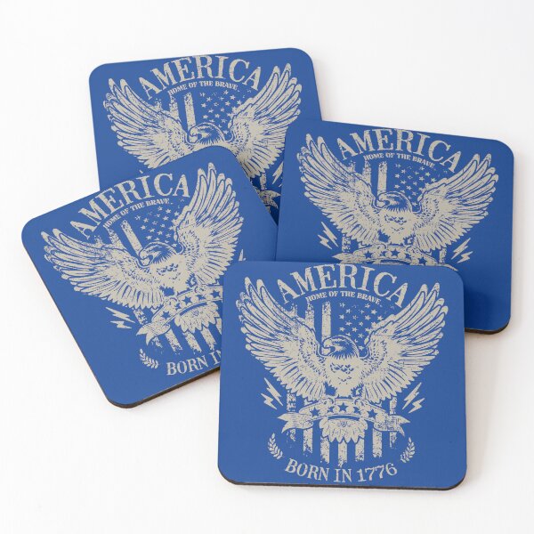 Item preview, Home of the Brave designed and sold by HappyDoodleBoy.