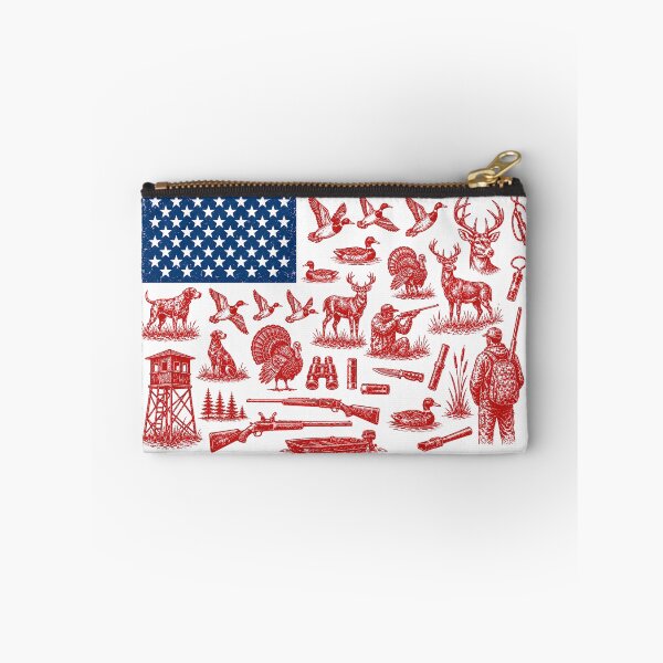 Item preview, USA Patriotic Retro Hunting Flag Design Trendy 250 Years USA Flag  designed and sold by SjoyStudio.