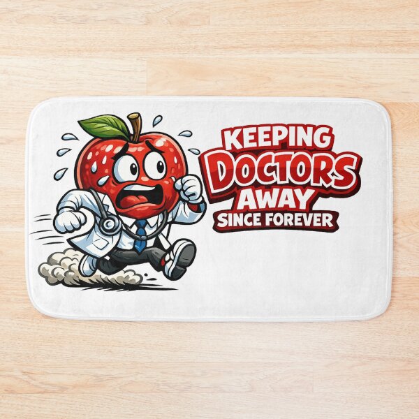Item preview, Keeping Doctors Away Since Forever Funny Doctor Apple Design designed and sold by irfanshikh.