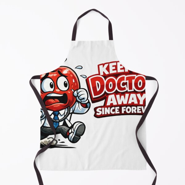 Item preview, Keeping Doctors Away Since Forever Funny Doctor Apple Design designed and sold by irfanshikh.