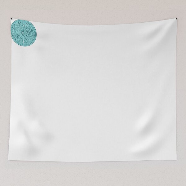 Item preview, Teal Botanical Cross Section Illustration designed and sold by Bio Tech Art.