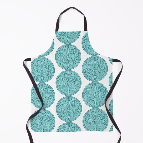 Item preview, Teal Botanical Cross Section Illustration designed and sold by Bio Tech Art.