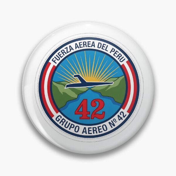 Item preview, Official Insignia of the Peruvian Air Force - Air Group No. 42 designed and sold by CharlieDesings.