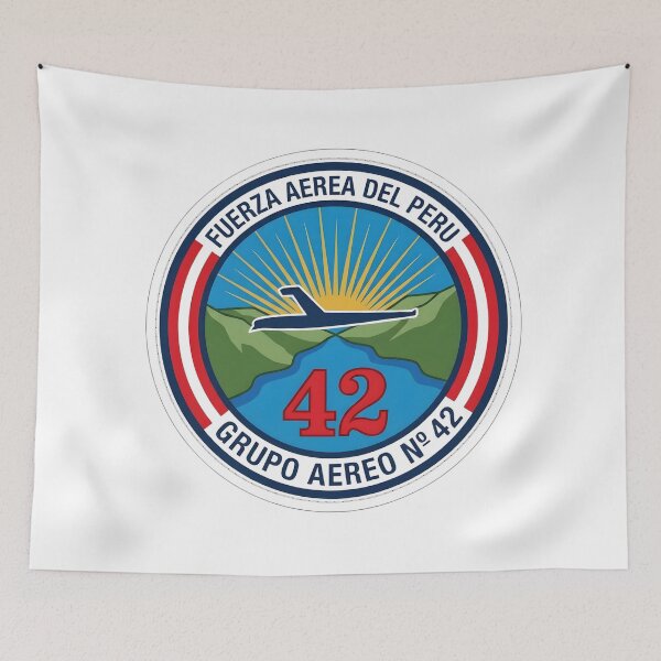 Item preview, Official Insignia of the Peruvian Air Force - Air Group No. 42 designed and sold by CharlieDesings.
