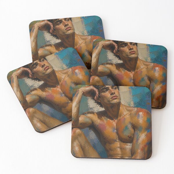 Item preview, Male Physique Art Poster - 162 designed and sold by JC STUDIO.