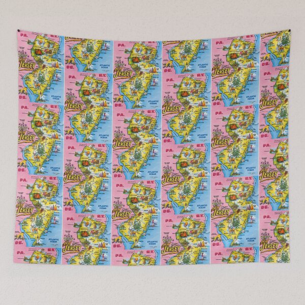 Item preview, Map of NJ designed and sold by LockedUp.
