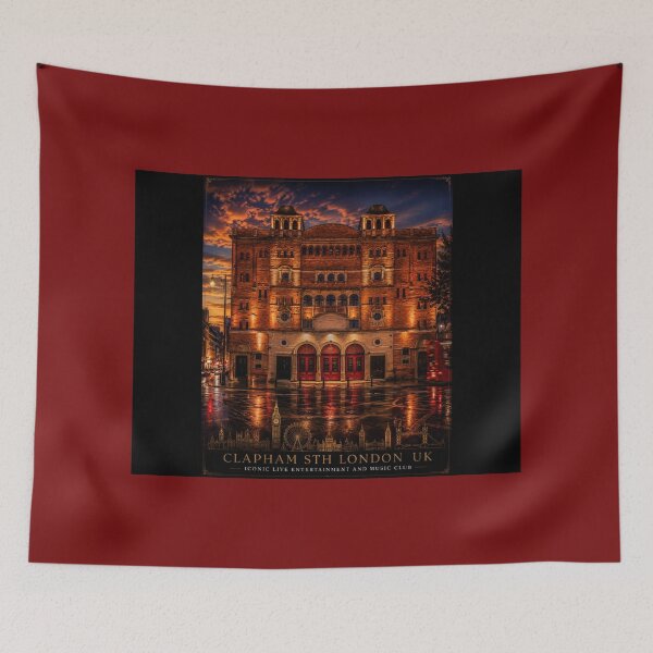 Item preview, South London Historical Entertainment Venue – Cinematic Twilight Edition designed and sold by globetrottergfx.