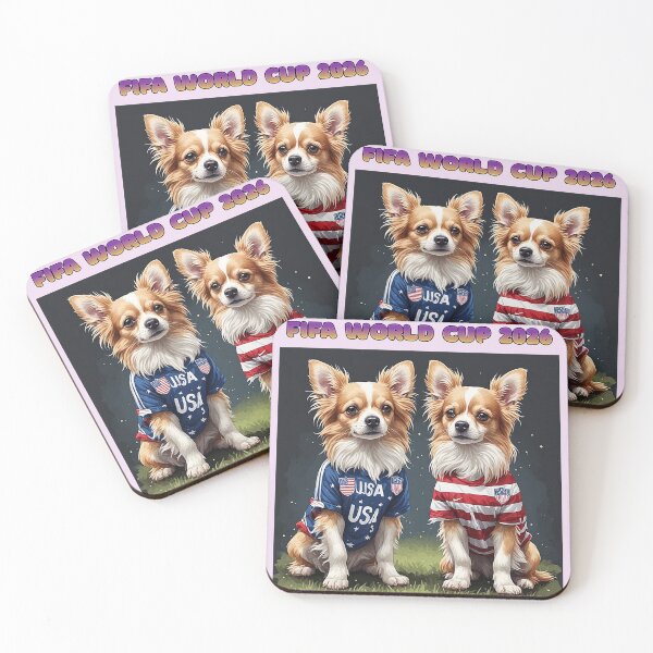 Item preview, Funny chihuahua puppies on the world cup designed and sold by nataliux.