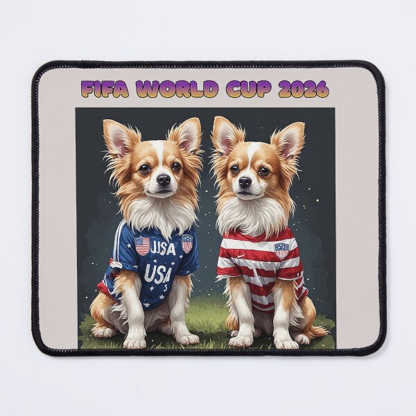 Item preview, Funny chihuahua puppies on the world cup designed and sold by nataliux.