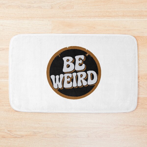 Item preview, Be Weird Typography Retro Vintage Phrase designed and sold by AstronautMerch.