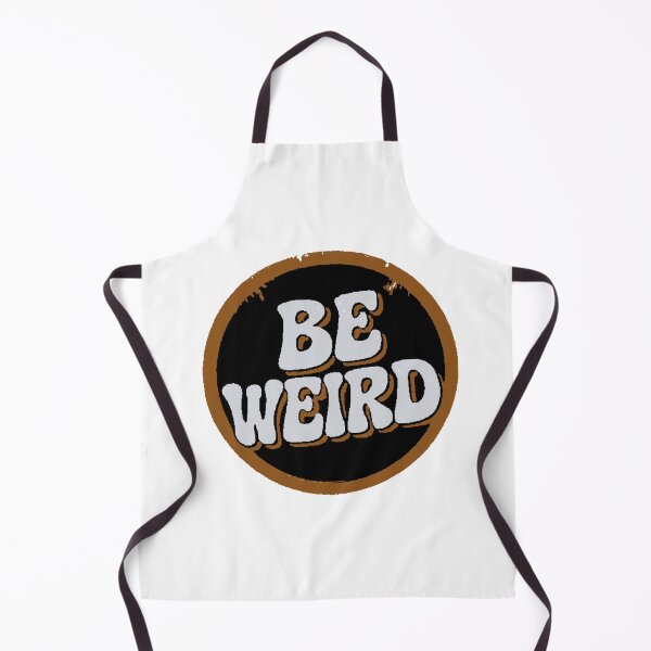Item preview, Be Weird Tipografia Retro Vintage Frase designed and sold by AstronautMerch.